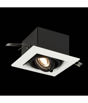 ST250.548.01 Св-к встр. Черный GU10 1*50W L126xW126xH70 220V Без ламп HEMI-foto4