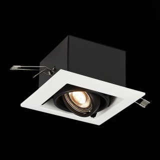 ST250.548.01 Св-к встр. Черный GU10 1*50W  L126xW126xH70 220V Без ламп HEMI-foto4