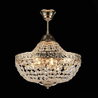 SL669.203.06 Люстра подвесная ST-Luce Французское золото/Прозрачный E14 6*40W ANTICATO-foto2