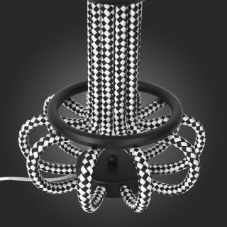 SL811.704.01 Прикроватная лампа ST-Luce Белый, Черный/Коричневый E27 1*60W ADAGIO-foto9