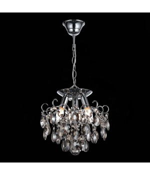 SL846.102.03 Люстра подвесная ST-Luce Темный хром/Тонированный черный E14 3*40W ORECCHINI-foto13