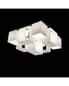 SL536.502.09 Люстра потолочная ST-Luce Черный/Белый G9 9*5W CONCRETO-foto2