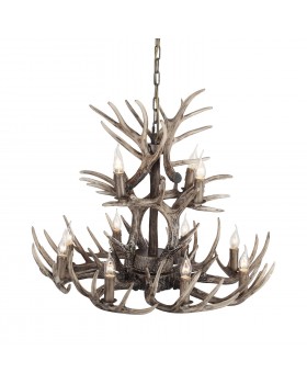 SL154.703.12 Люстра подвесная ST-Luce Серый E14 12*40W CORNA-foto19