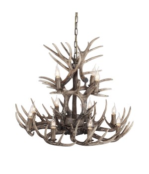 SL154.703.12 Люстра подвесная ST-Luce Серый E14 12*40W CORNA-foto19