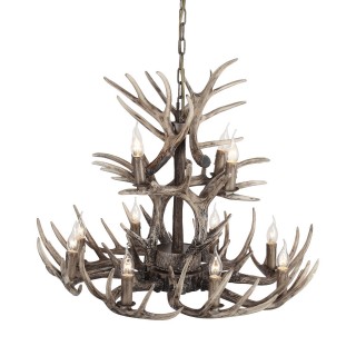 SL154.703.12 Люстра подвесная ST-Luce Серый E14 12*40W CORNA-foto19