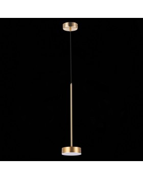 SL6000.303.01 Светильник подвесной ST-Luce Латунь/Латунь LED 1*7W 3000K PANCES-foto4