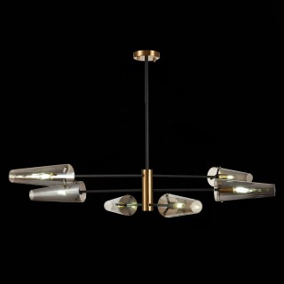 SL1209.302.06 Светильник потолочный ST-Luce Бронза,Черный/Дымчатый E14 6*40W MORAVE-foto8