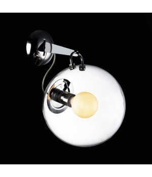 SL550.101.01 Бра ST-Luce Хром/Прозрачный E27 1*60W SENZA-foto2