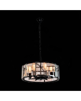 SL276.403.07 Люстра подвесная ST-Luce Черный/Прозрачный E27 7*60W PELTRO-foto2