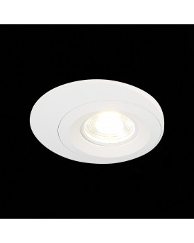 ST216.508.01 Св-к встр. Белый GU10 1*7W IP20 D100xH23 220V Без ламп ST216-foto4