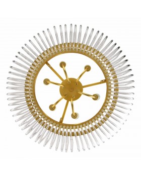 SL1228.203.06 Люстра подвесная ST-Luce Золотистый/Прозрачный E14 6*40W GROSSETO-foto6