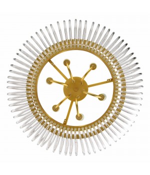 SL1228.203.06 Люстра подвесная ST-Luce Золотистый/Прозрачный E14 6*40W GROSSETO-foto6