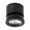 ST654.432.10 Светильник потолочный Черный LED 1*10W 3000K 850Lm Ra>90 38° IP20 D95xH96 180-240V ST654