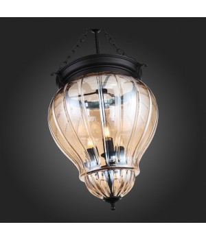 SL317.433.03 Люстра подвесная ST-Luce Черный/Янтарный E14 3*60W SOTTO-foto3