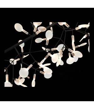 SL379.403.81 Люстра подвесная ST-Luce Черный/Белый LED 81*0,5W 3500K RAFINA-foto9