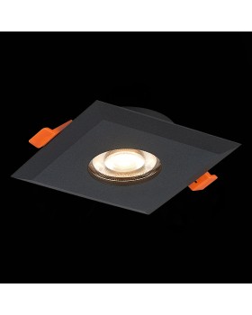 ST204.408.01 Св-к встр. Мат. черный GU10 1*50W  L94xW94xH25 220V Без ламп QUOSIS-foto4