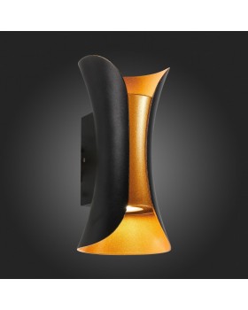 SL1584.401.01 Светильник уличный настенный ST-Luce Черный/Белый,Золотистый,Черный LED 1*12W 4000K COSETTO-foto7