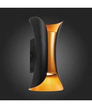 SL1584.401.01 Светильник уличный настенный ST-Luce Черный/Белый,Золотистый,Черный LED 1*12W 4000K COSETTO-foto7