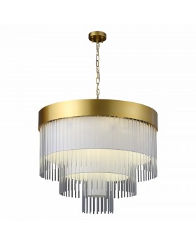 SL1352.203.12 Люстра подвесная ST-Luce Золотистый/Белый, Прозрачный E14 12*40W Aversa-foto7