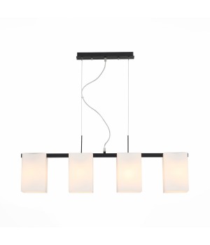 SL541.403.04 Люстра подвесная ST-Luce Черный/Белый E27 4*40W CASET-foto2