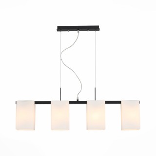 SL541.403.04 Люстра подвесная ST-Luce Черный/Белый E27 4*40W CASET-foto2