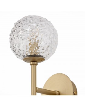 SL1152.201.01 Светильник настенный ST-Luce Золотистый/Прозрачный G9 1*5W ARCOBALINO-foto10