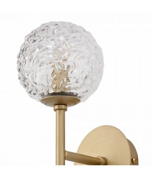 SL1152.201.01 Светильник настенный ST-Luce Золотистый/Прозрачный G9 1*5W ARCOBALINO-foto10