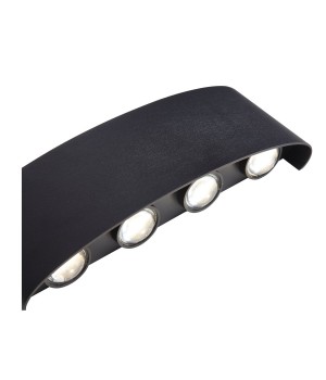 SL089.401.08 Светильник уличный настенный ST-Luce Черный кварцевый LED 8*1W 4000K BISELLO-foto14