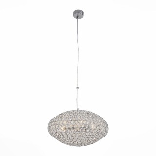 SL753.103.06 Люстра подвесная ST-Luce Хром/Хром, Прозрачный E14 6*40W CALATA-foto2