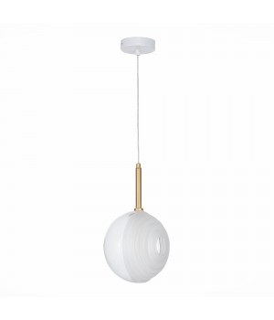 SL1183.503.01 Подвес ST-Luce Латунь/Белый G9 1*5W Foligno-foto2