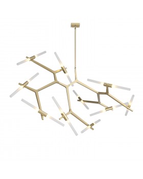 SL947.202.20 Люстра потолочная ST-Luce Золотой/Белый G9 20*3W LACONICITA-foto3