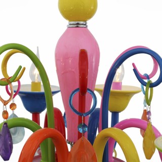 SL672.963.06 Люстра подвесная ST-Luce Разноцветный/Разноцветный E14 6*40W DELIZIA-foto10