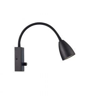 SL1014.401.01 Светильник настенный ST-Luce Черный/Черный GU10 1*3W AMIO-foto2