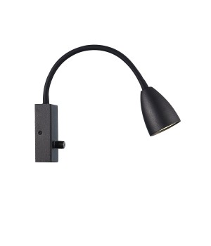 SL1014.401.01 Светильник настенный ST-Luce Черный/Черный GU10 1*3W AMIO-foto2