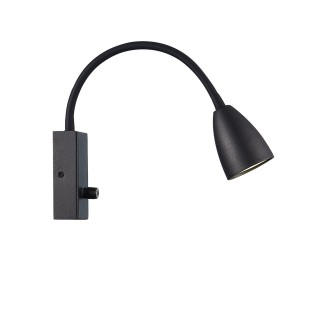 SL1014.401.01 Светильник настенный ST-Luce Черный/Черный GU10 1*3W AMIO-foto2