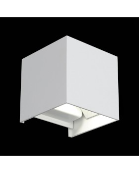 SL560.501.02 Светильник уличный настенный ST-Luce Белый/Белый LED 2*3W 4000K STAFFA-foto4