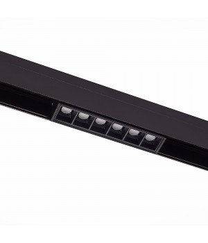 ST361.446.06 Магнитный трековый светильник Черный LED 1*6W 4000K 532Lm Ra>80 36° IP20 L115xW22xH44 48V SEIDE-foto2