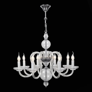 SL757.103.08 Люстра подвесная ST-Luce Хром, Прозрачный/Прозрачный E14 8*40W NINFA-foto4