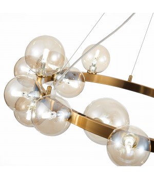 SL1165.303.15 Светильник подвесной ST-Luce Бронза/Коньячный G4 15*5W NECTON-foto10