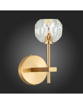 SL1166.301.01 Бра ST-Luce Латунь/Прозрачный G9 LED 1*5W ROMANO-foto6