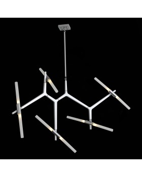 SL947.102.10 Люстра потолочная ST-Luce Серебристый/Белый G9 10*5W LACONICITA-foto10