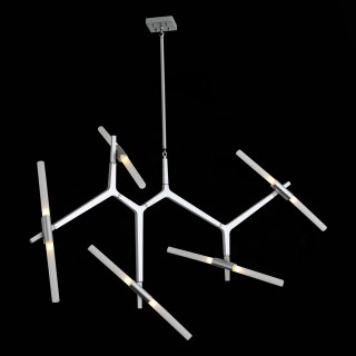 SL947.102.10 Люстра потолочная ST-Luce Серебристый/Белый G9 10*5W LACONICITA-foto10