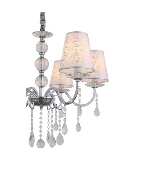 SL176.103.06 Люстра подвесная ST-Luce Хром, Прозрачный/Белый, Хром E14 6*40W AUMENTATO-foto3