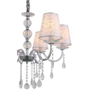 SL176.103.06 Люстра подвесная ST-Luce Хром, Прозрачный/Белый, Хром E14 6*40W AUMENTATO-foto3