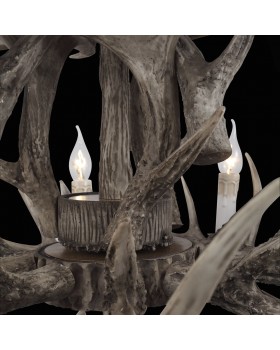 SL154.703.12 Люстра подвесная ST-Luce Серый E14 12*40W CORNA-foto5