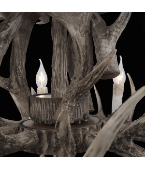 SL154.703.12 Люстра подвесная ST-Luce Серый E14 12*40W CORNA-foto5