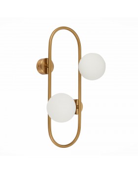 SL1149.301.02 Бра ST-Luce Латунь/Белый G9 2*5W VERA-foto2