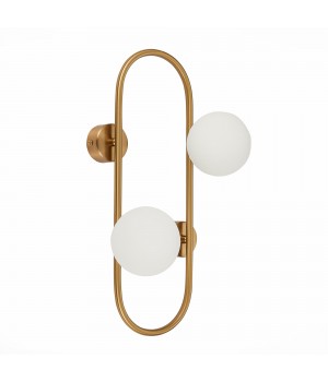 SL1149.301.02 Бра ST-Luce Латунь/Белый G9 2*5W VERA-foto2