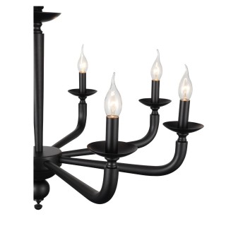 SL1114.403.08 Люстра подвесная ST-Luce Черный E14 8*40W FORTEZA-foto10