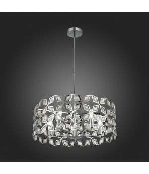 SL1104.103.05 Светильник подвесной ST-Luce хром/прозрачный E14 5*60W CASTO-foto3